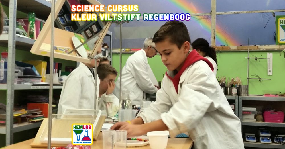 Proefles Science Cursus in het HEMlab! 7-12 jaar in de Zaanstreek