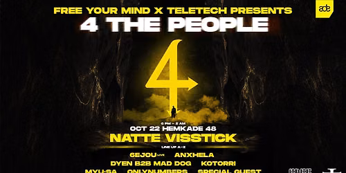 FYM x Teletech: Natte Visstick – 4 the People — uitgaan in de Zaanstreek