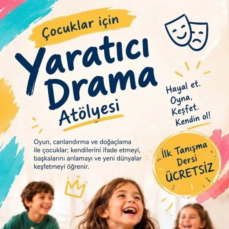 Theaterlessen voor kinderen in het Turks — theater in de Zaanstreek